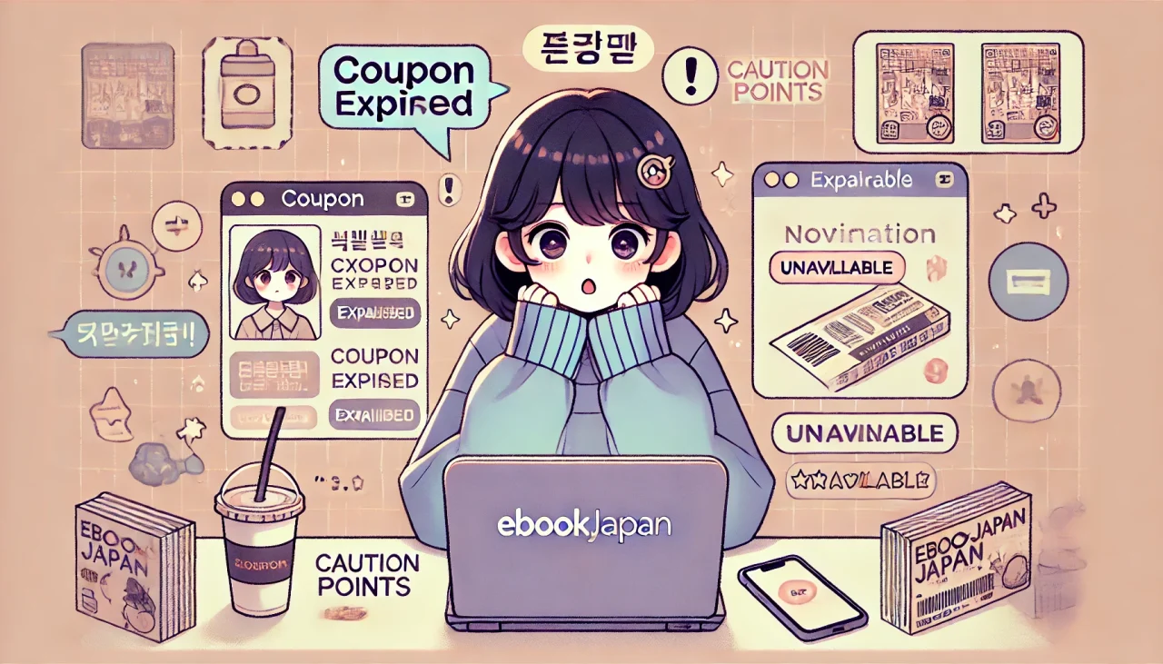 ebookjapanの注意点