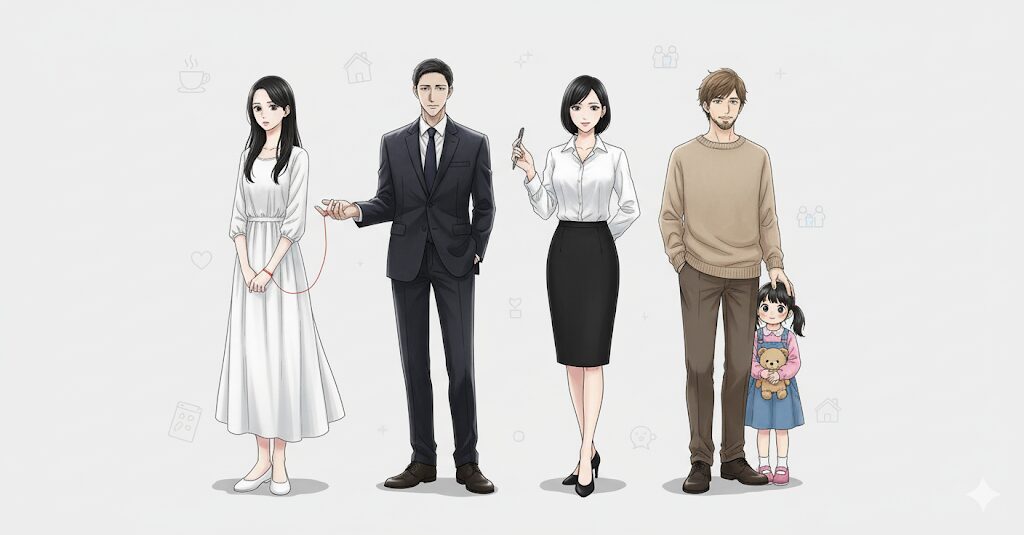物語を彩る主要な登場人物